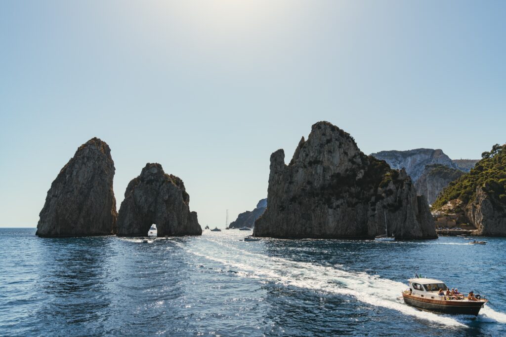 Boat tour of the Amalfi Coast